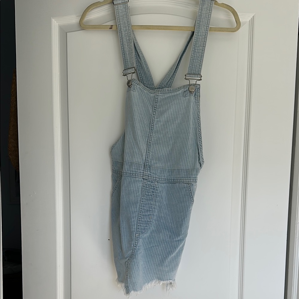 Free People Light Blue Denim Dress